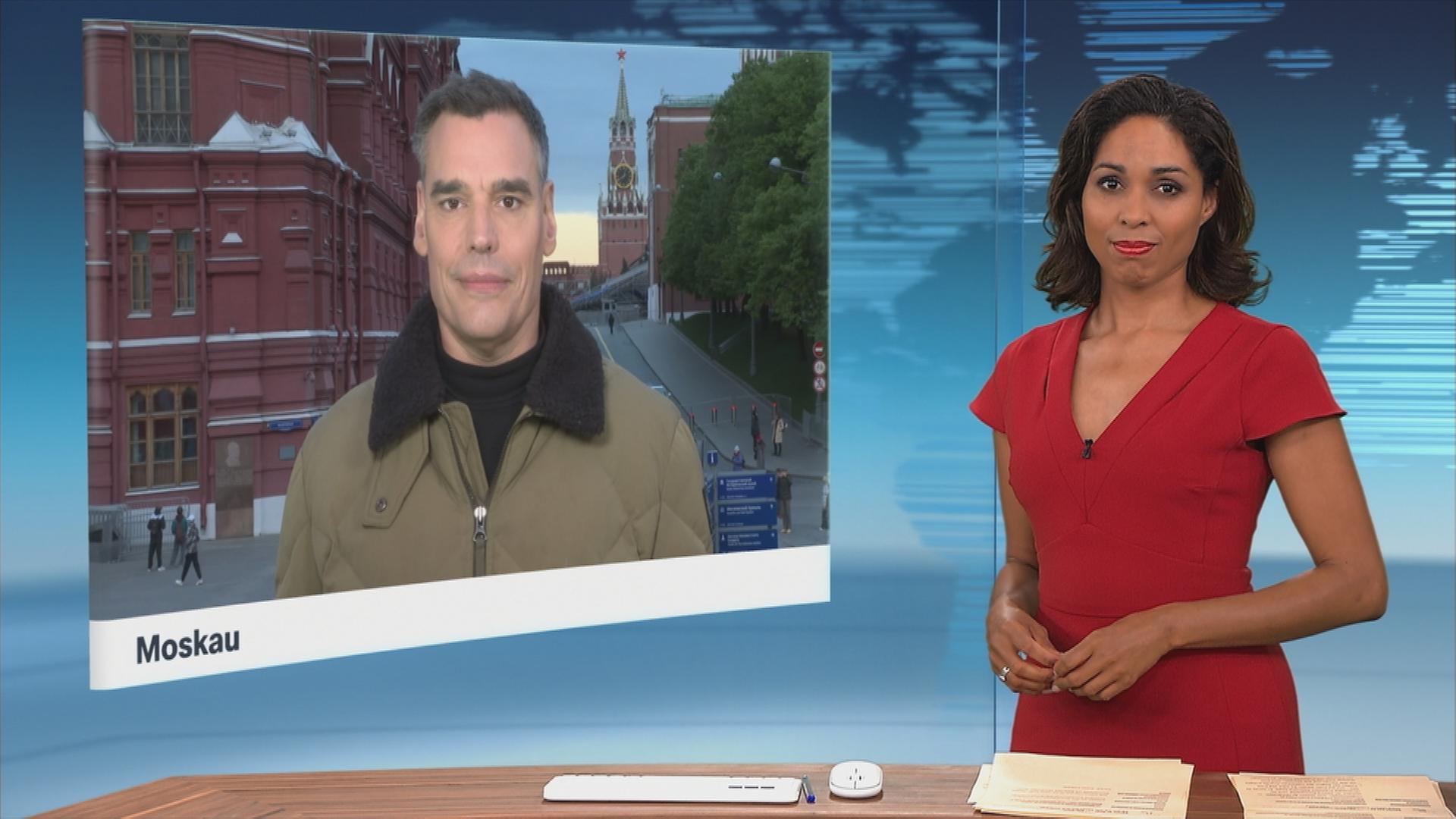 ZDF-Korrespondent Armin Coerper berichtet aus Moskau.