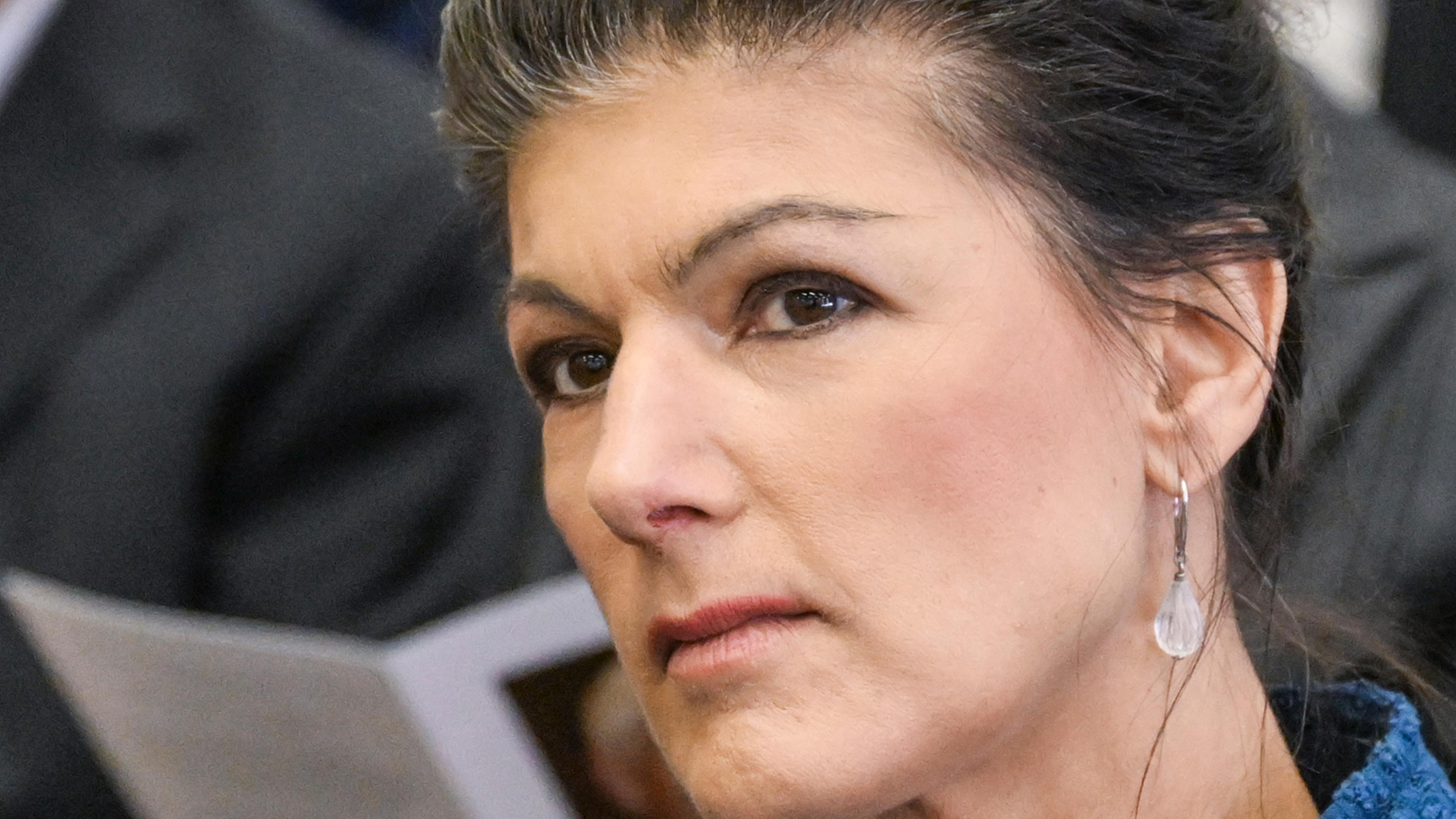 Linken-Politikerin Sahra Wagenknecht. 