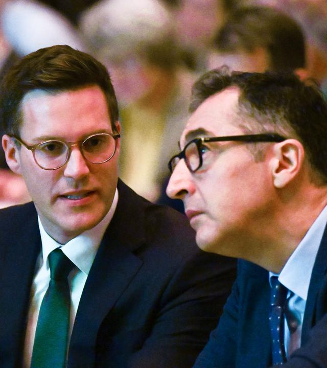 Manuel Hagel und Cem Özdemir