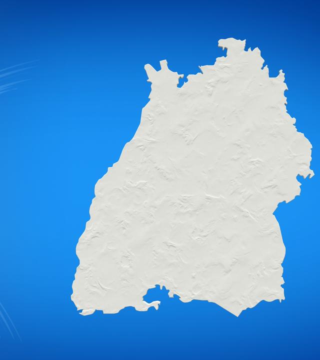 Wahllogo mit Bundesland Baden-Württemberg