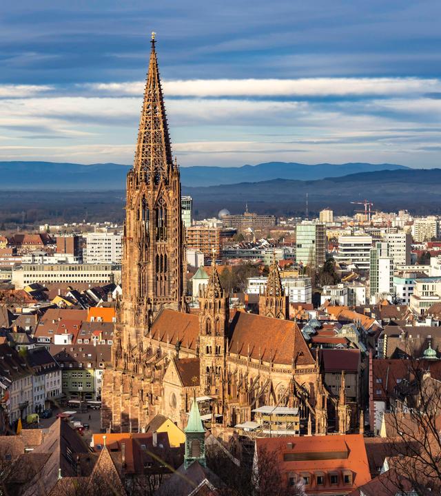 Stadtansicht von Freiburg im Breisgau