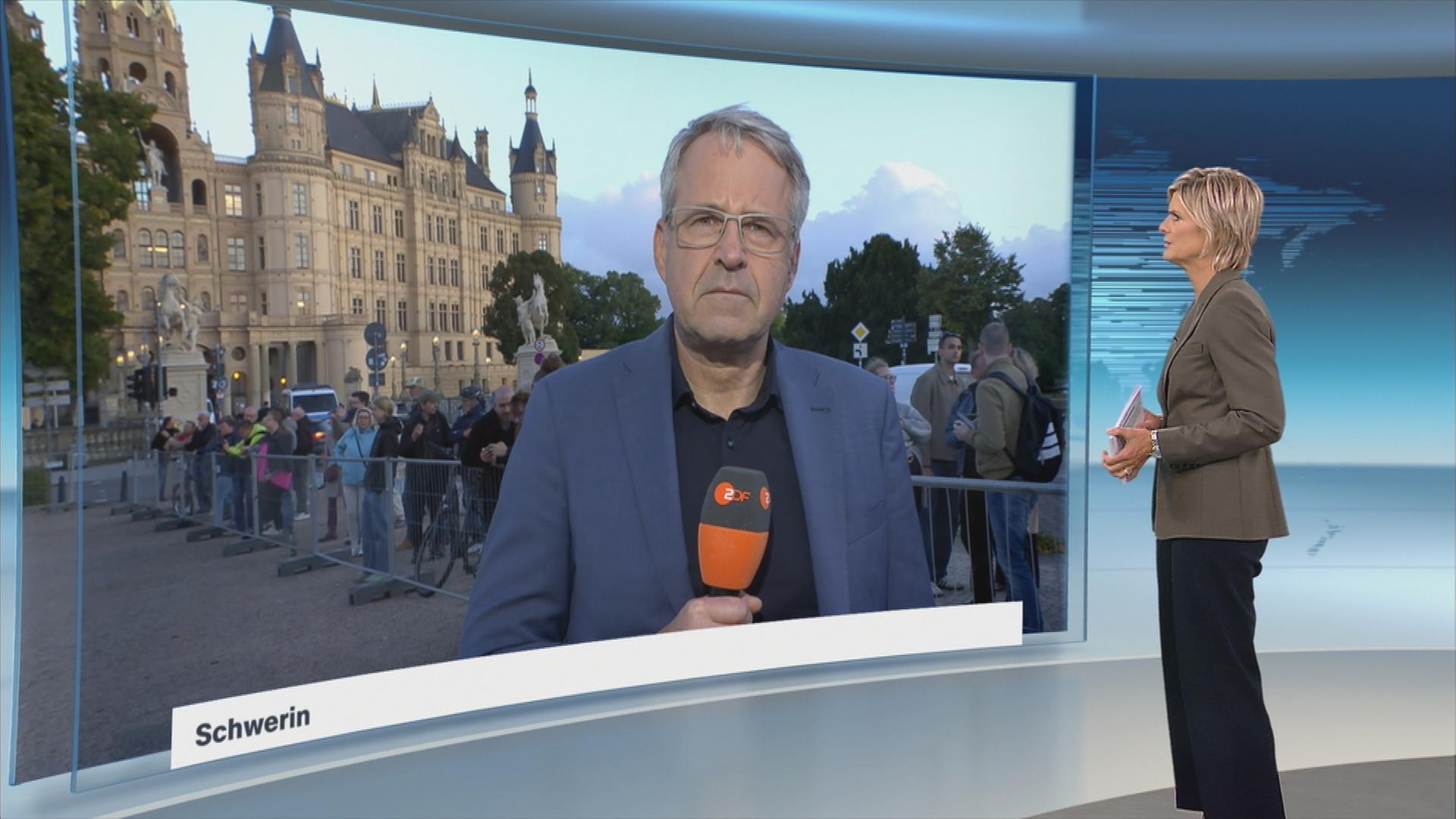 Schaltgespräch mit ZDF-Korrespondent Bernd Mosebach