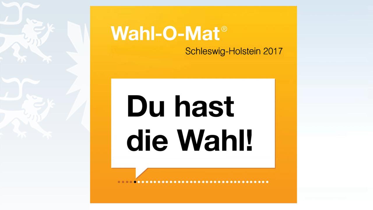 SchleswigHolstein WahlOMat zur Landtagswahl 2017 ist online