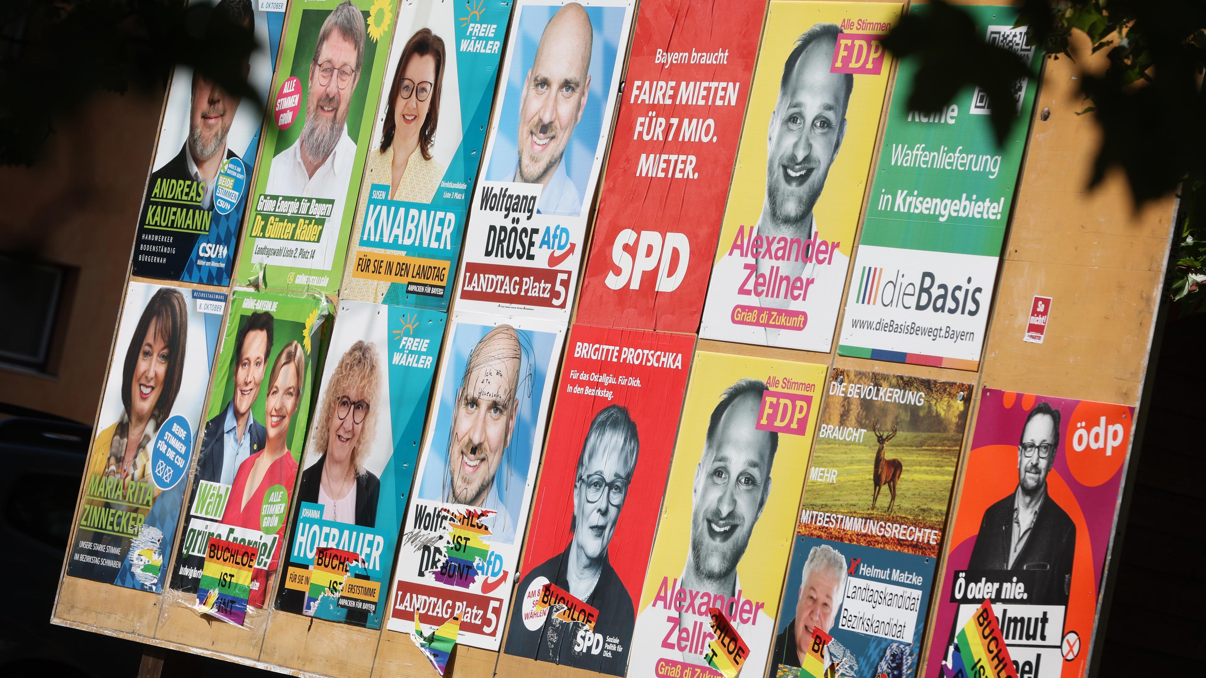 Illustration Landtagswahl Bayern 2023