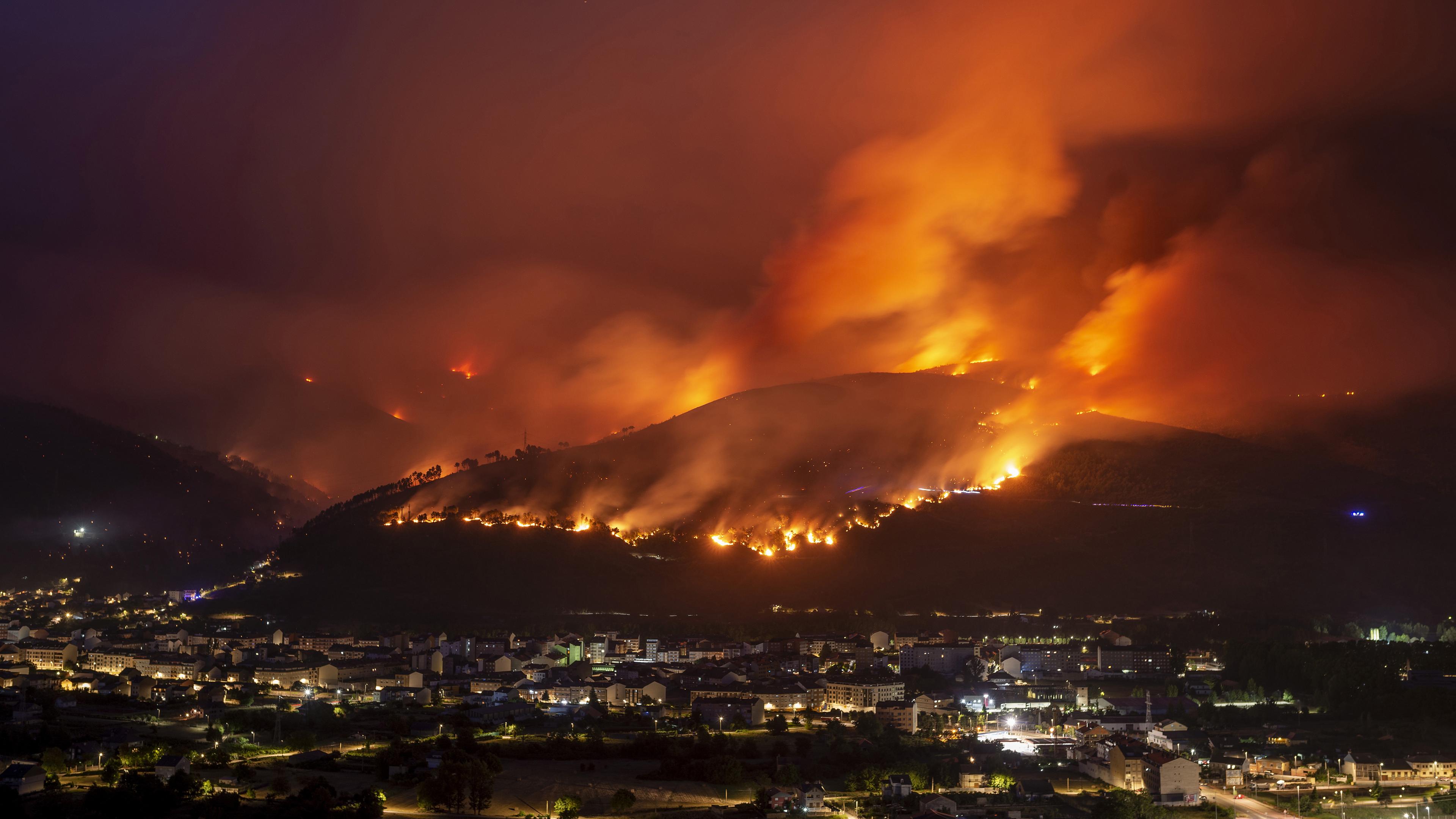Waldbrände in Spanien
