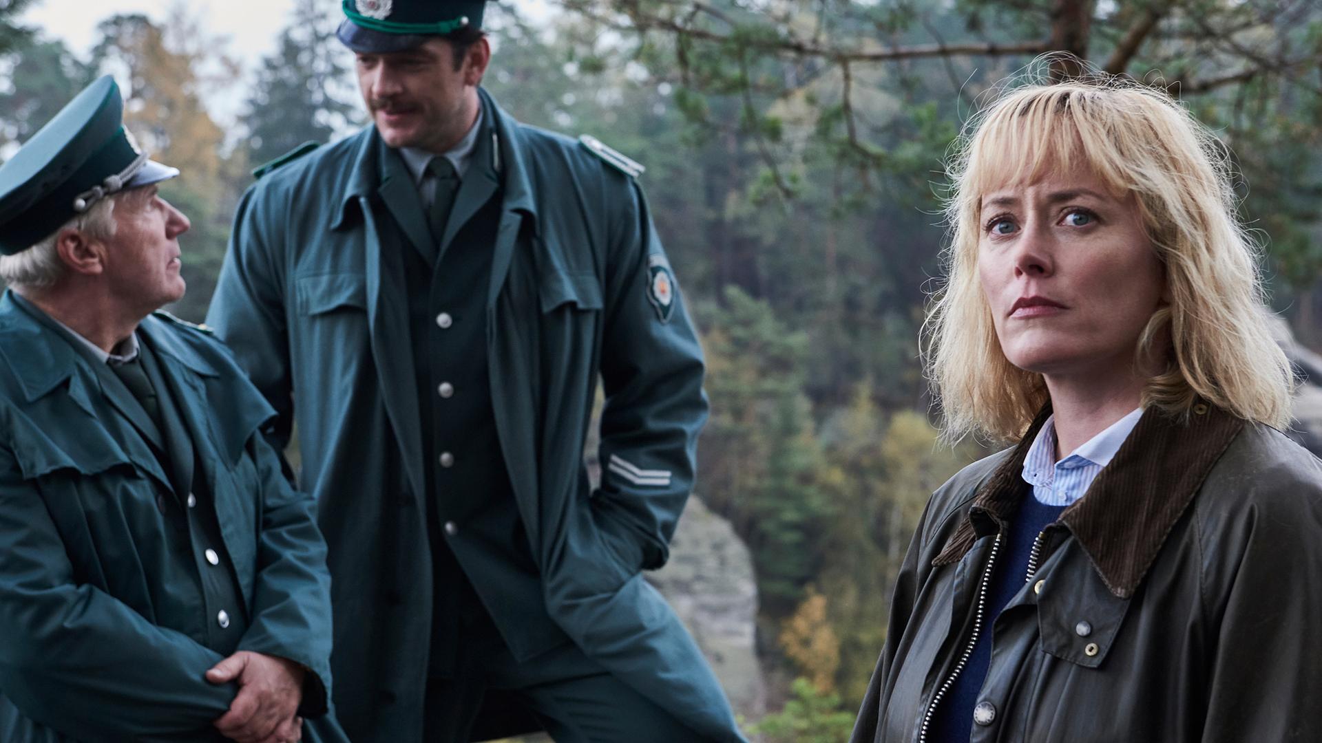 Lothar Wieditz (Jörg Schüttauf), Karl Albers (Ronald Zehrfeld) und Nadja Paulitz (Silke Bodenbender)