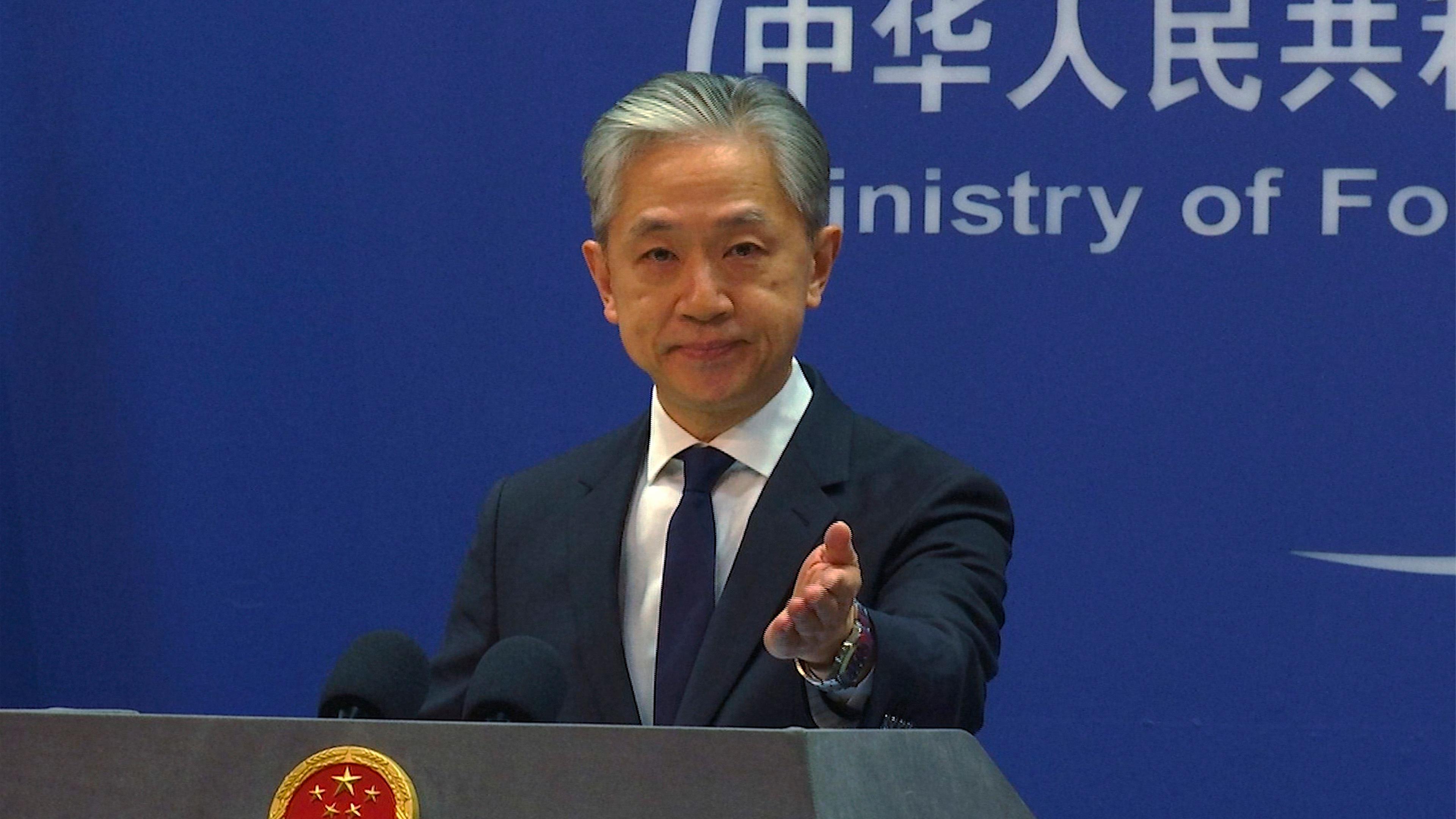 China, Peking: Wang Wenbin, Sprecher des chinesischen Außenministeriums