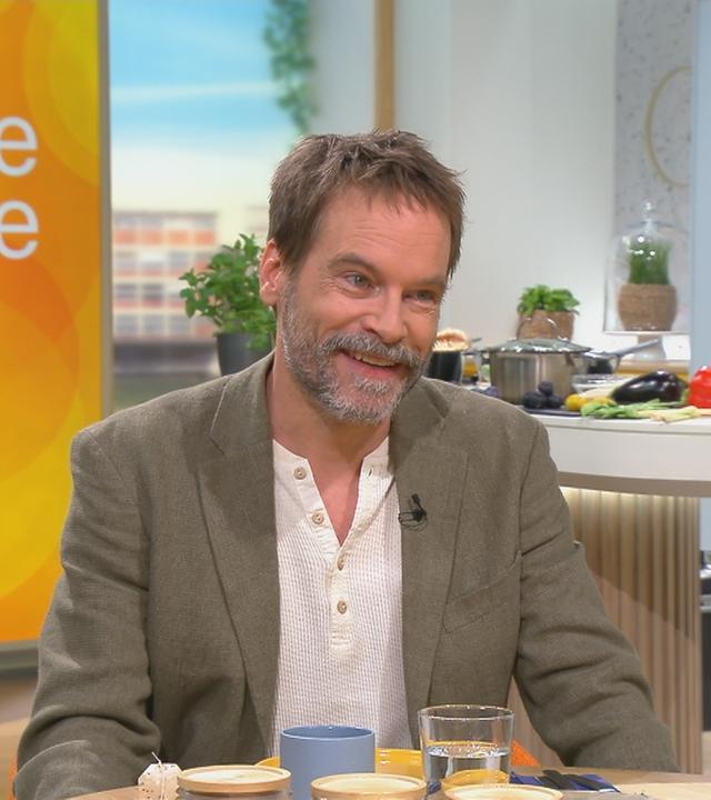 Wanja Mues im "Volle Kanne"-Studio