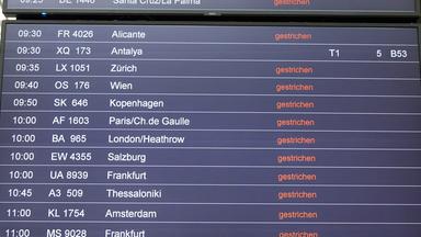 Hamburg: ‍Flugausfälle am Flughafen Hamburg