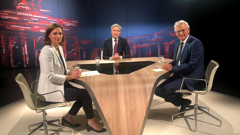 Was nun: Stephan Harbarth, Bettina Schausten, Peter Frey