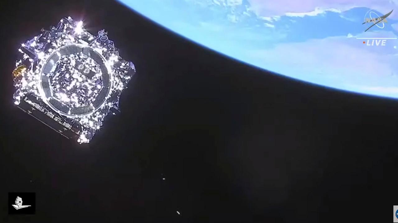 Das Webb-Teleskop im Weltall