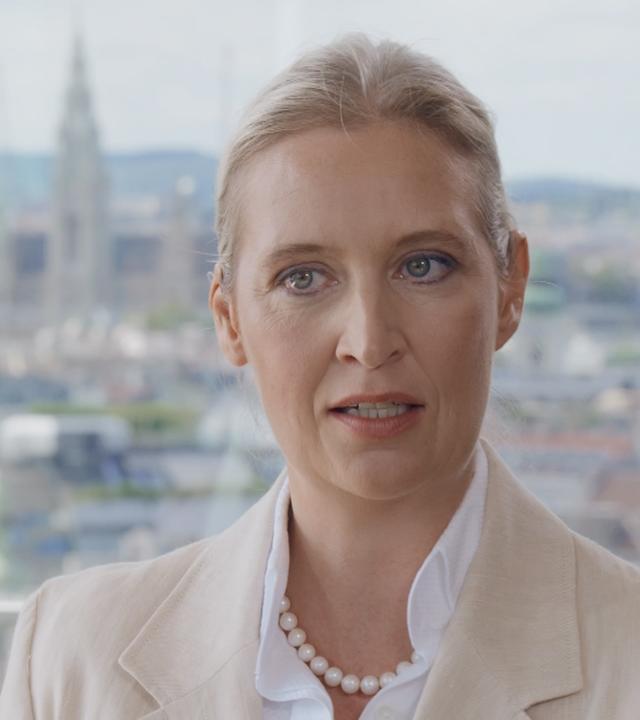 Alice Weidel im Sommerinterview mit Wulf Schmiese.