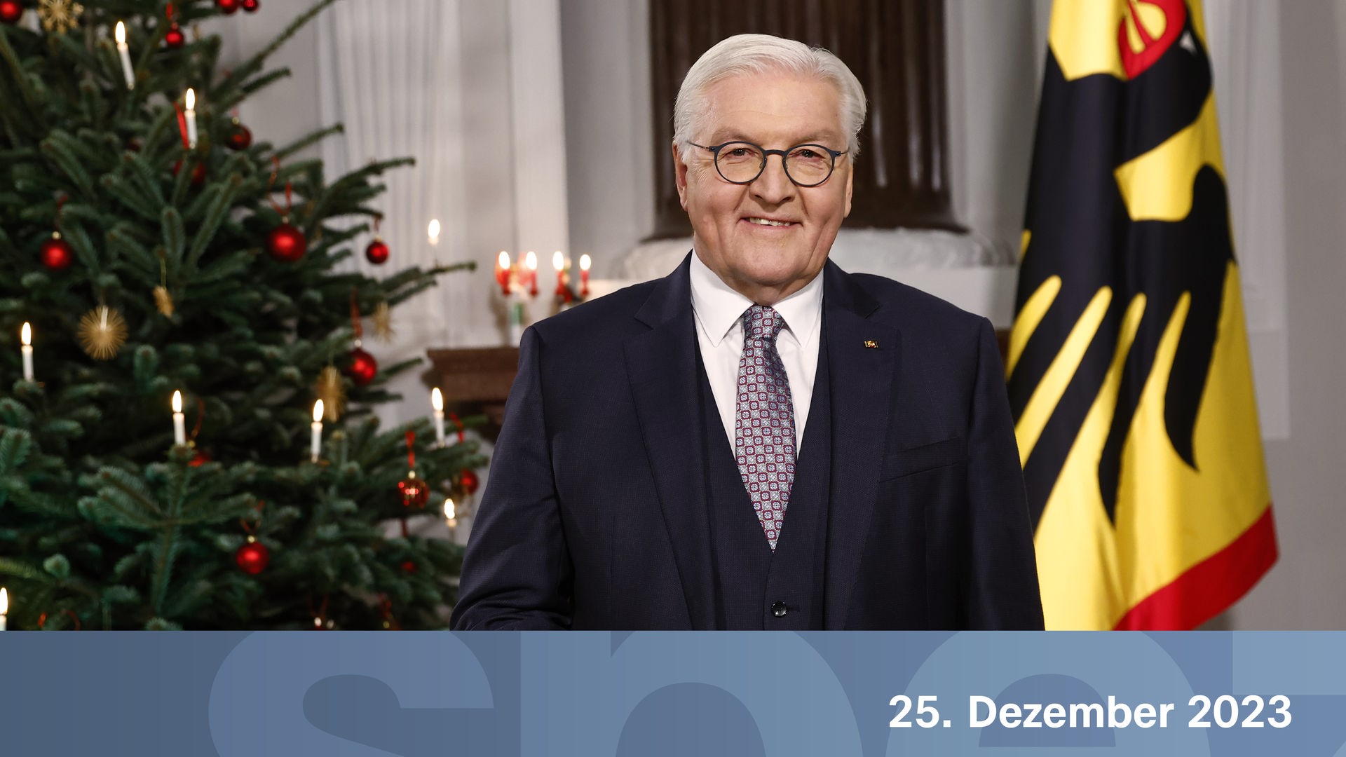 Weihnachtsansprache des Bundespräsidenten Frank-Walter Steinmeier