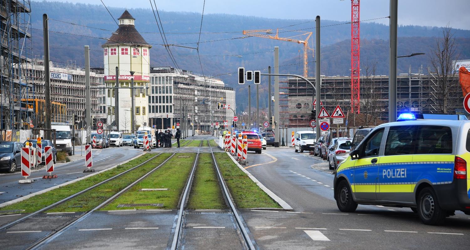 Weltkriegsbombe in Heidelberg gefunden - Polizei räumt Gelände