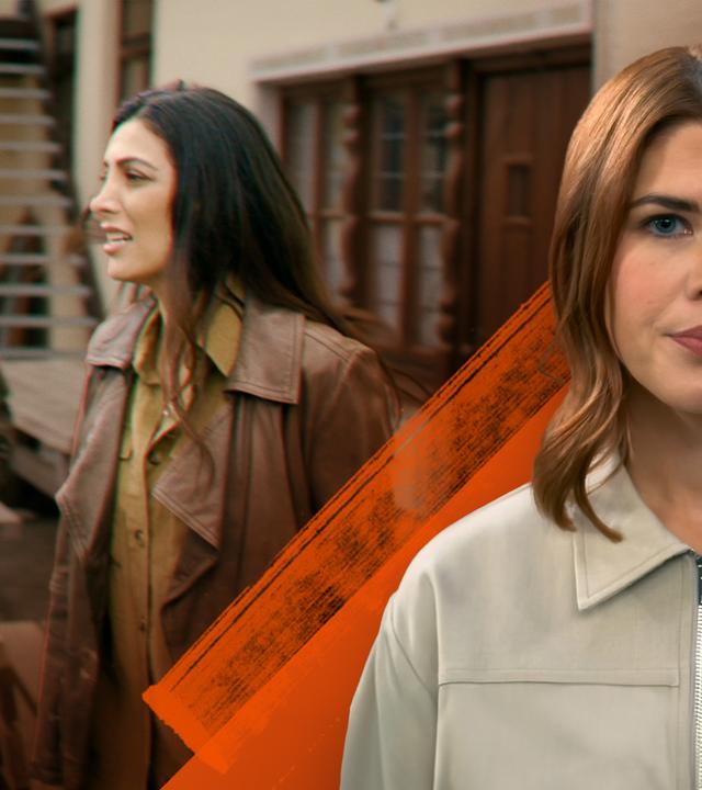 "XY Spuren des Verbrechens: Wenn Frauen morden": Montage Helene Reiner mit einer Spielszene
