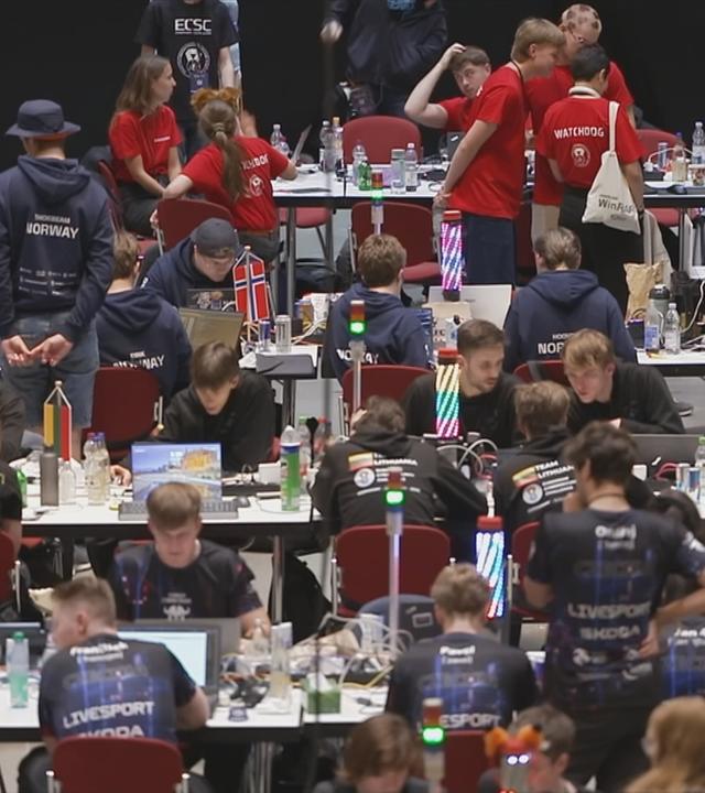 Hacker treten gegeneinander an