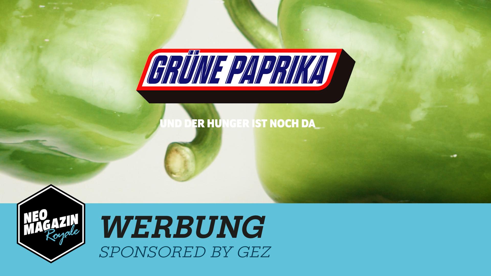 Werbung im NEO MAGAZIN ROYALE | Clanship, Grüne Paprika, ...