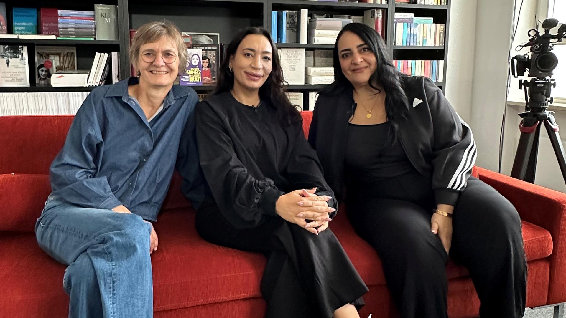 Christine Werner, Semiya Şimşek und Gamze Kubaşık
