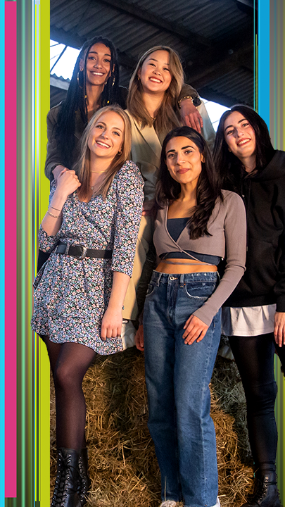 WG Freundschaft mit Alina, Feli, Hilla, Janina und My