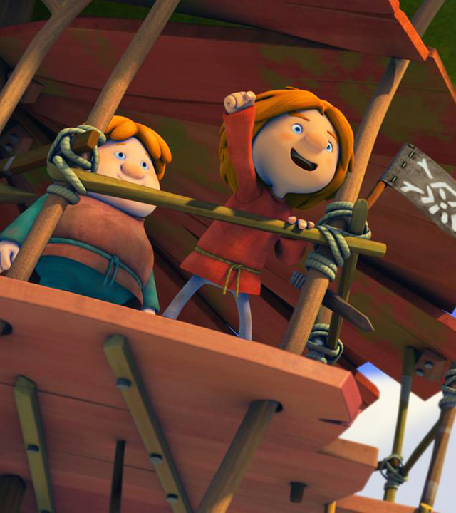 Gilby besetzt das Baumhaus.