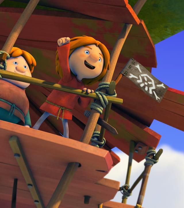 Gilby besetzt das Baumhaus.