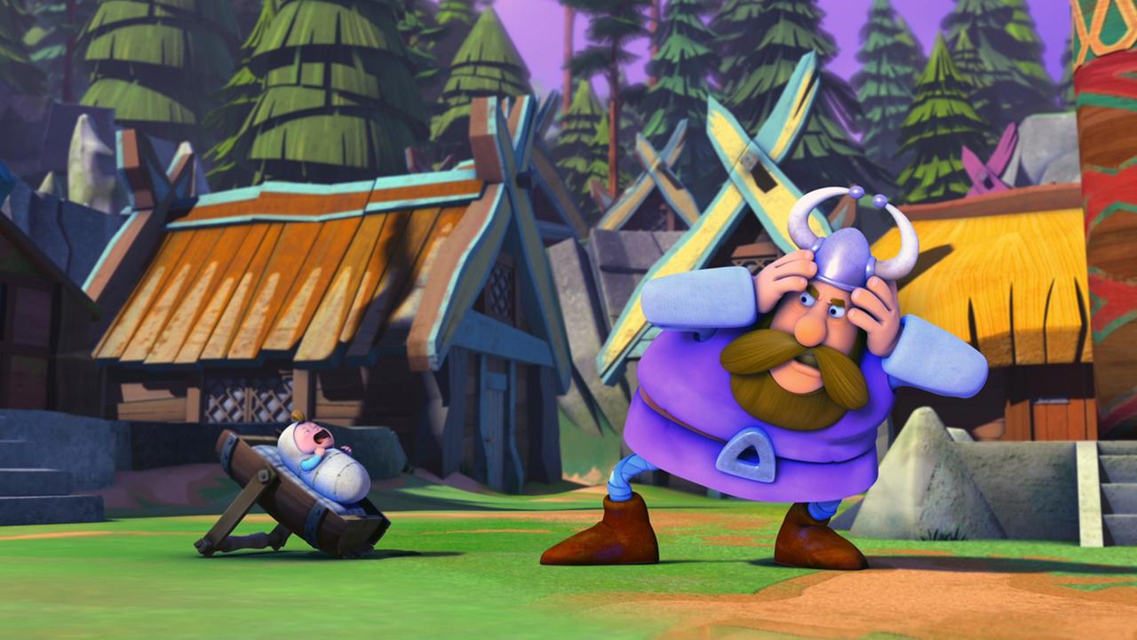 Tjures neugeborener Sohn brüllt so laut, dass sich Baltac, der Chef des Nachbardorfs, die Ohren zuhalten muss.