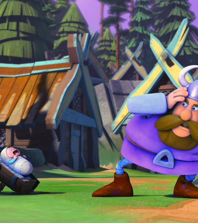 Tjures neugeborener Sohn brüllt so laut, dass sich Baltac, der Chef des Nachbardorfs, die Ohren zuhalten muss.