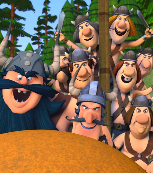 Sven bereit zum Angriff