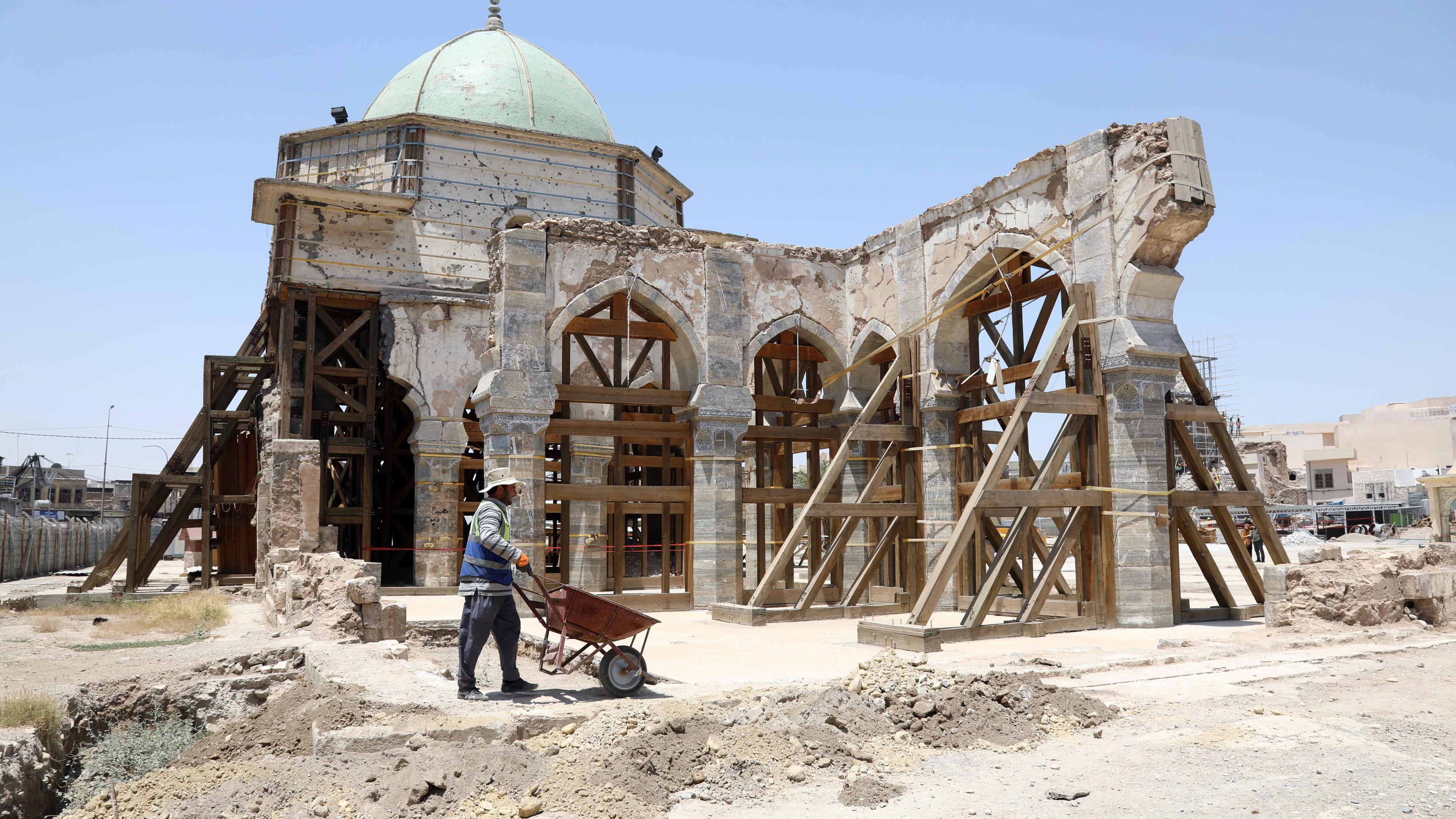 Wiederaufbau der Grand al-Nuri Moschee in Mosul