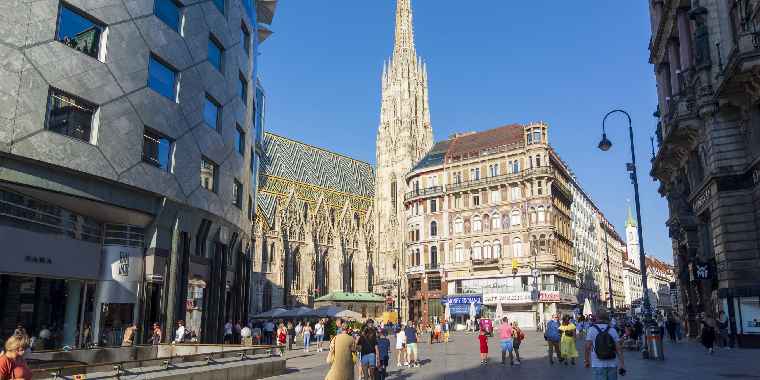 Wiener Altstadt mit Stephansdom