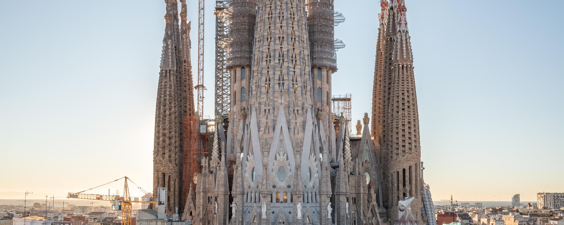 Die Sagrada Familia in Barcelona