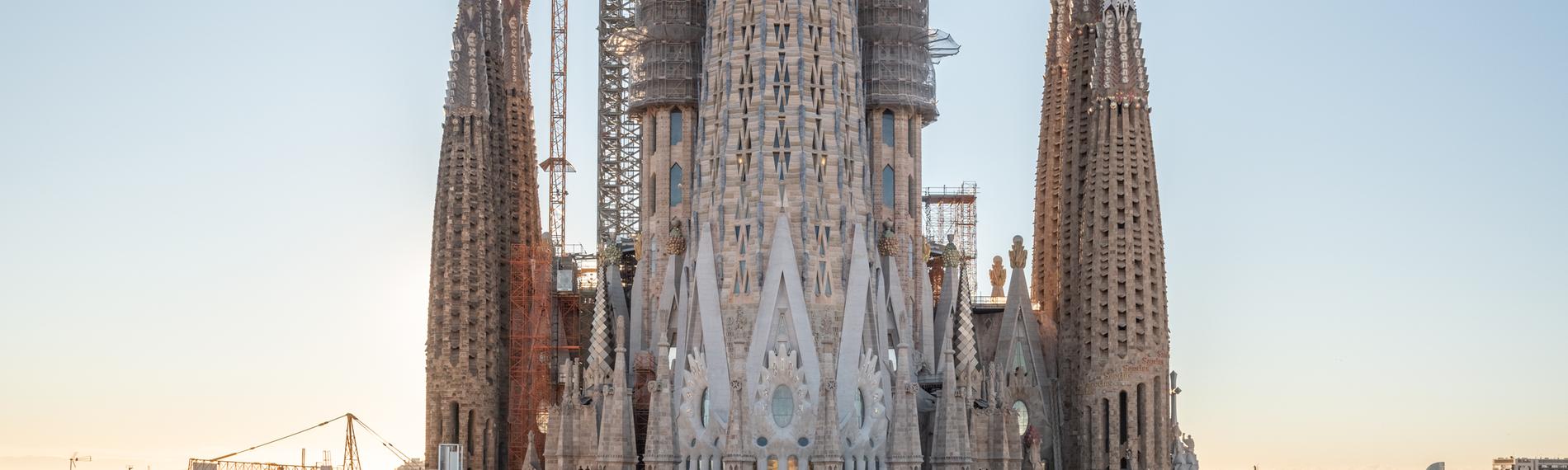 Die Sagrada Familia in Barcelona