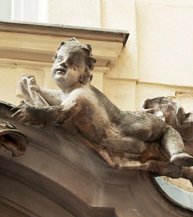 Detail einer Barockfassade
