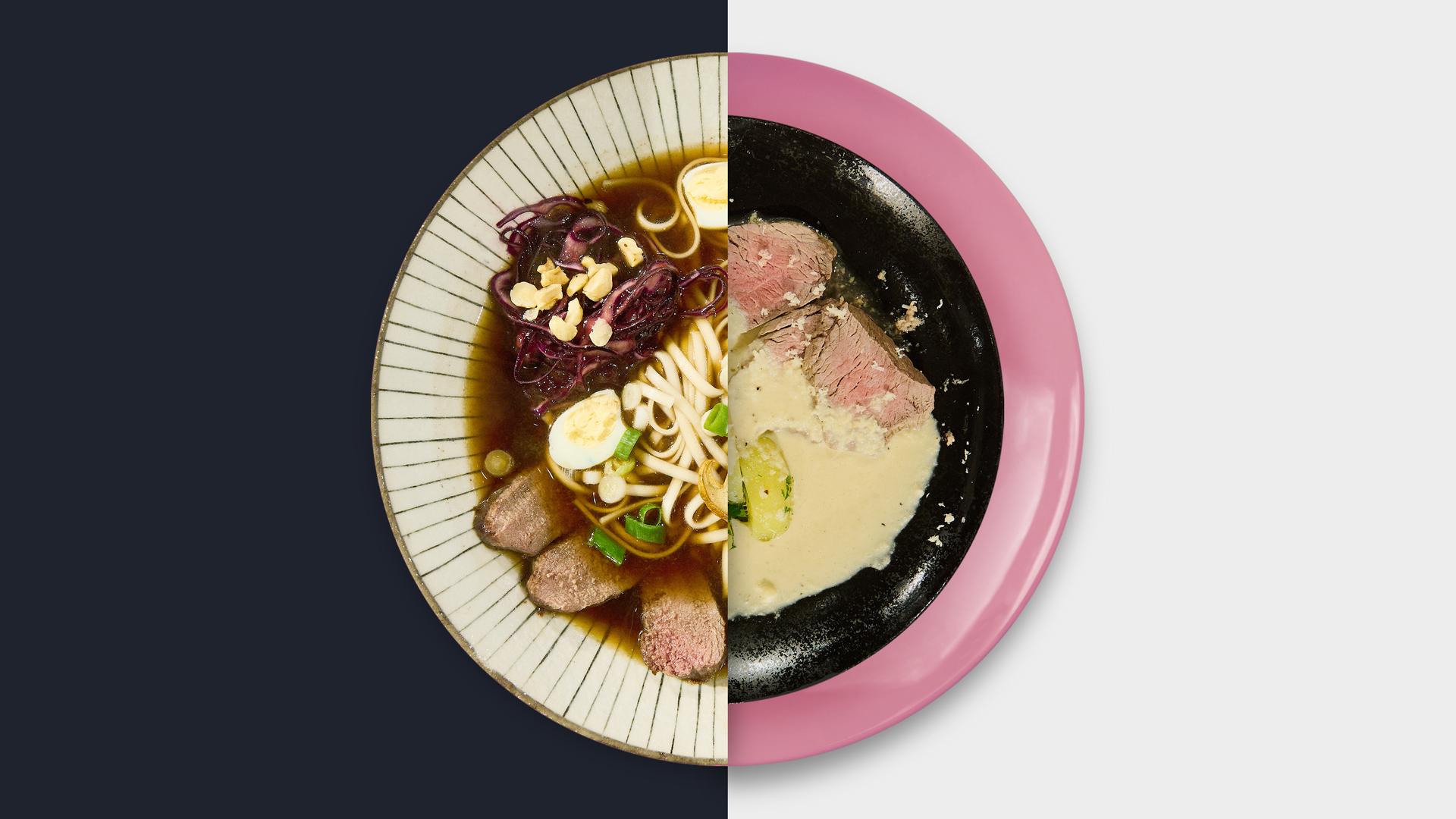 Wild-Ramen vs. Tafelspitz