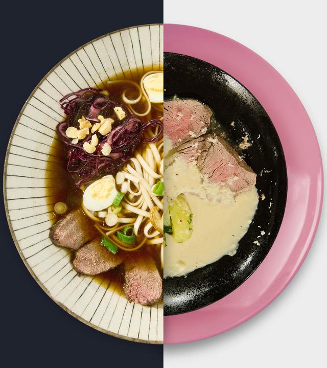 Wild-Ramen vs. Tafelspitz