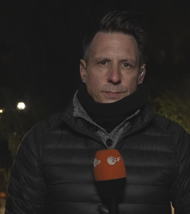 ZDF-Korrespondent Timm Kröger bei ZDFheute live
