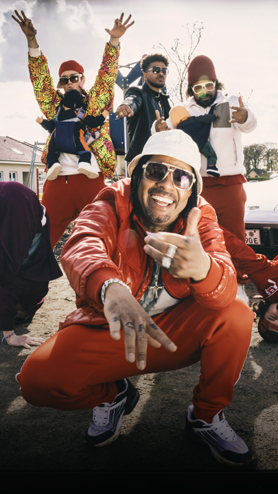 Der Größte auf dem Spielplatz - Torben Meier alias Rapper Coyote69 (Simon Pearce)