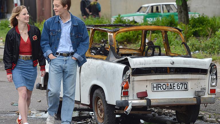 Szene aus dem Film "Wir sind jung, wir sind stark