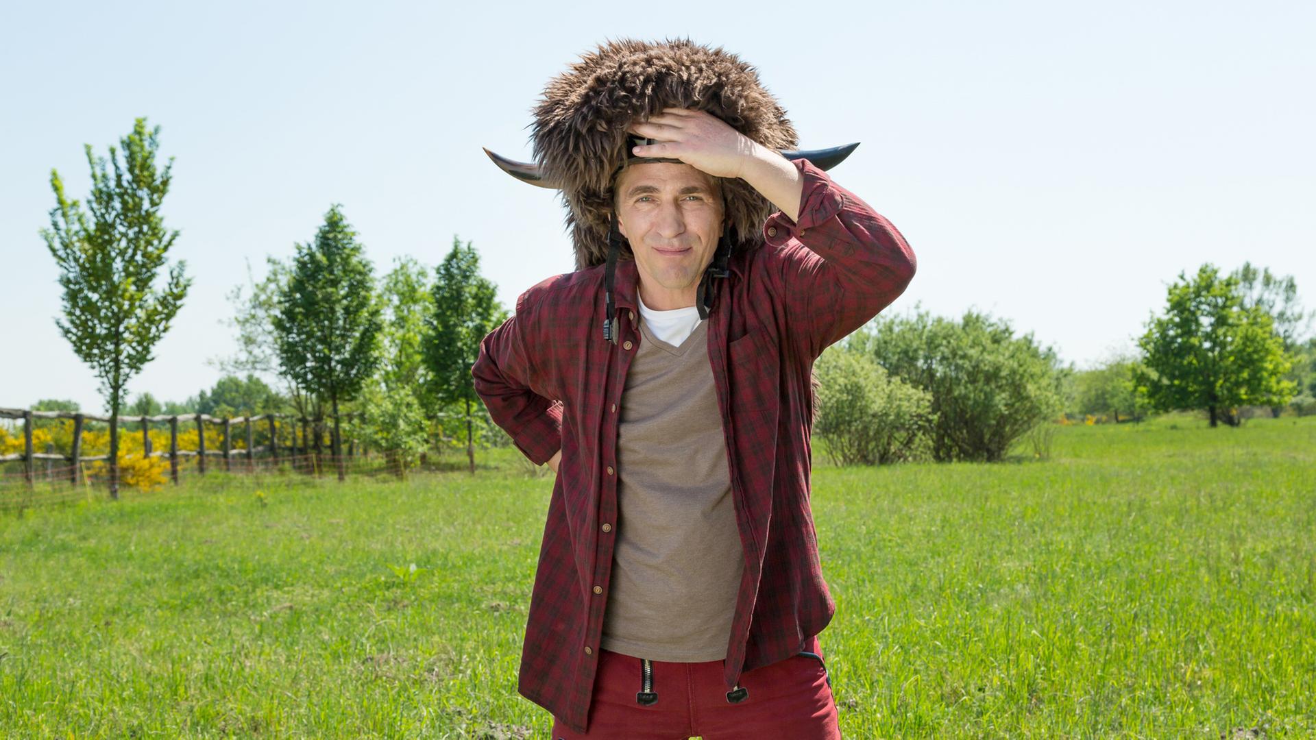 Fritz mit Wisentfell