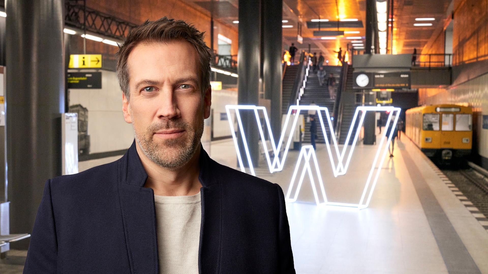 Wiso Redaktionsleiter Marcus Niehaves (U-Bahn Station)