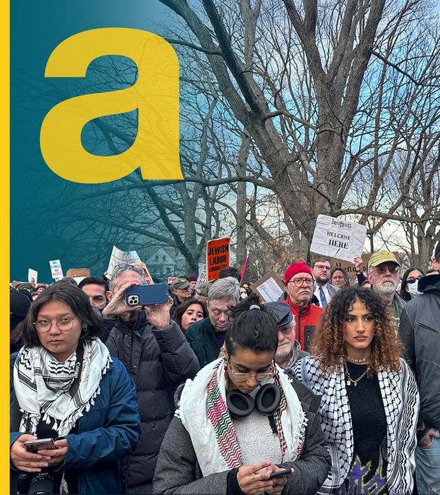 Demonstrierende Studenten