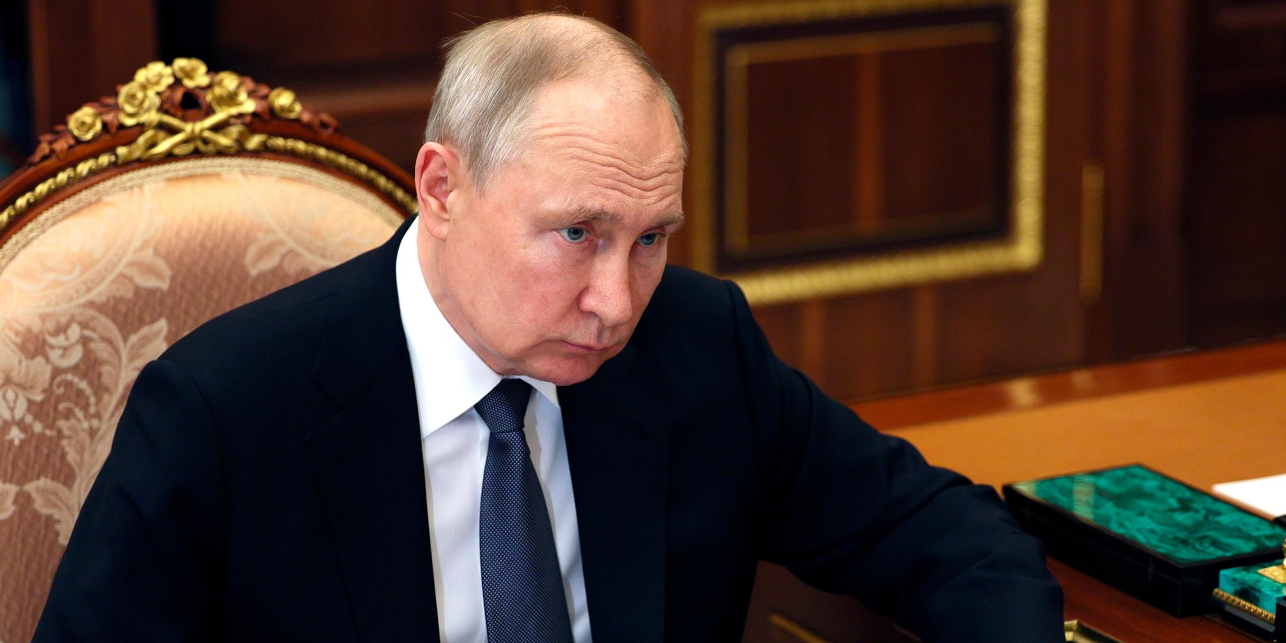 Wladimir Putin am 18.07.2023 in Moskau
