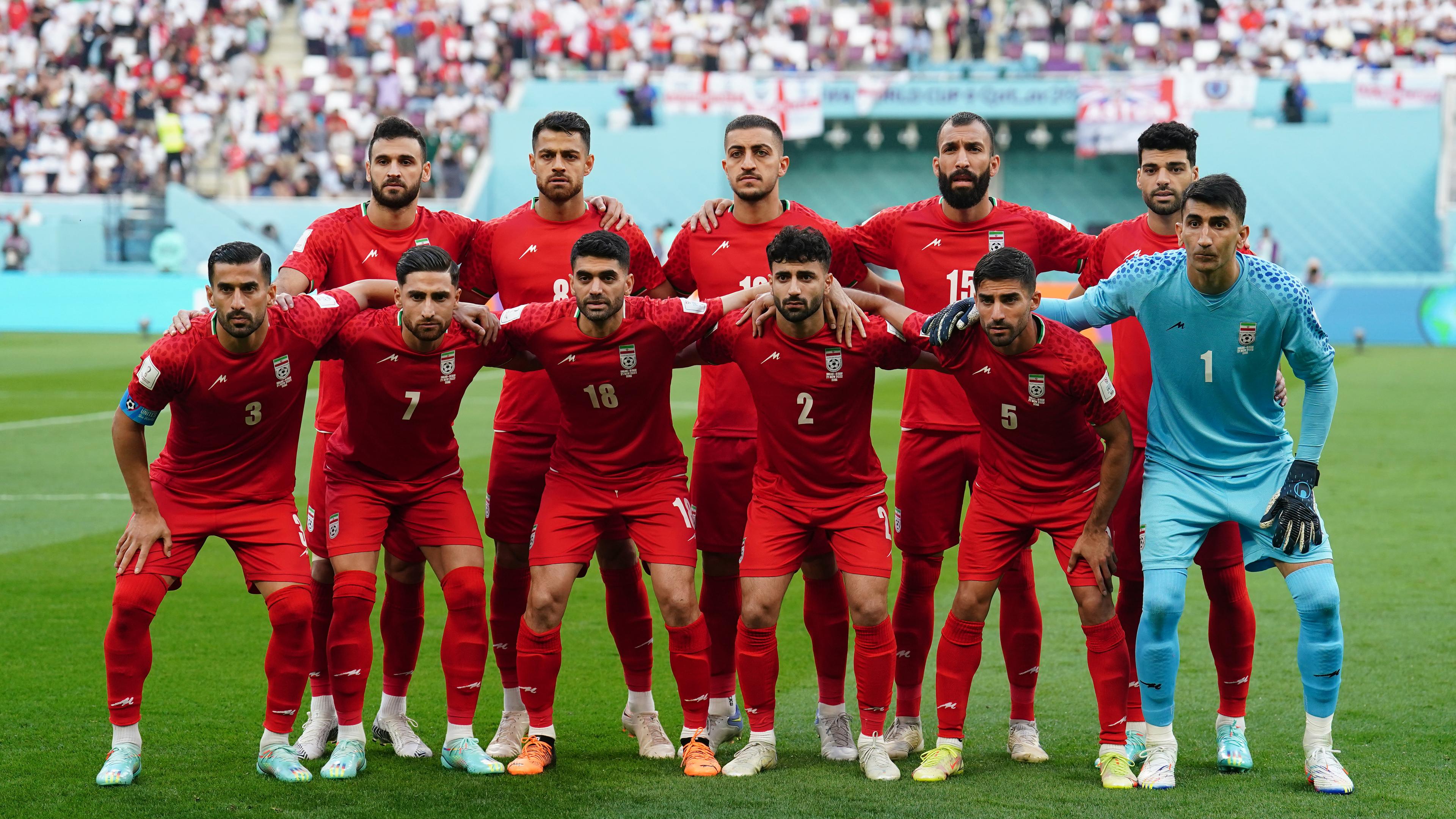 Nationalelf des Iran bei der WM Hymnen-Protest mit Folgen