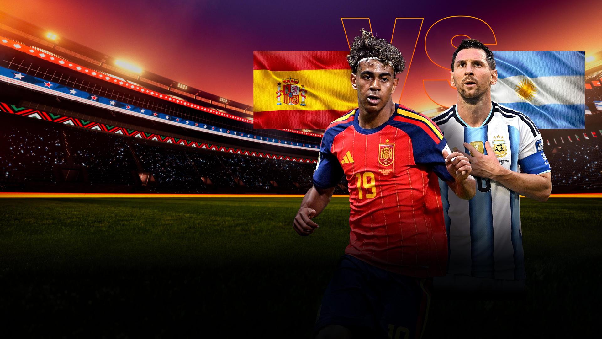 Finale - Spanien - Argentinien