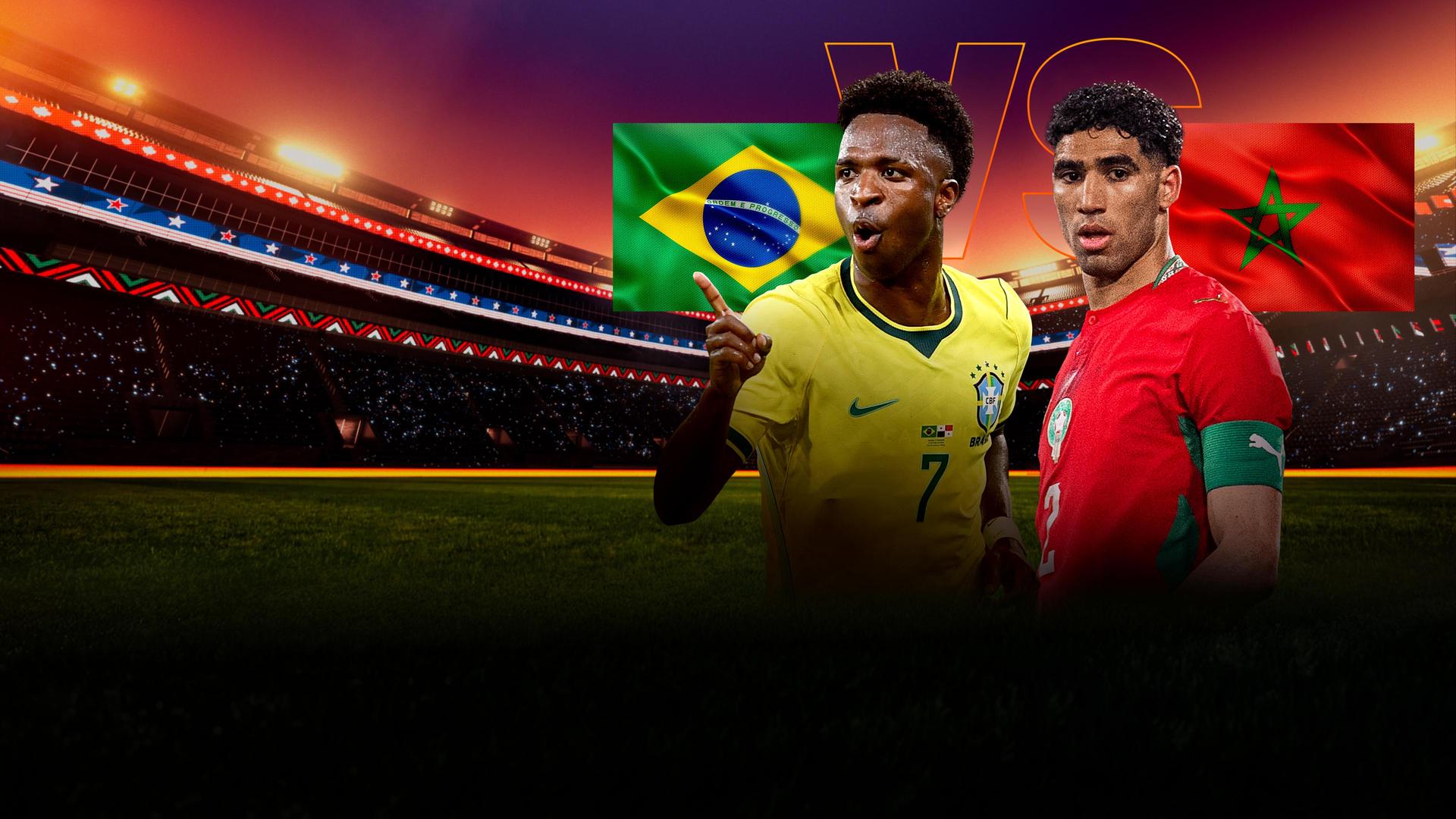 Vorrunde: Gruppe C Brasilien - Marokko