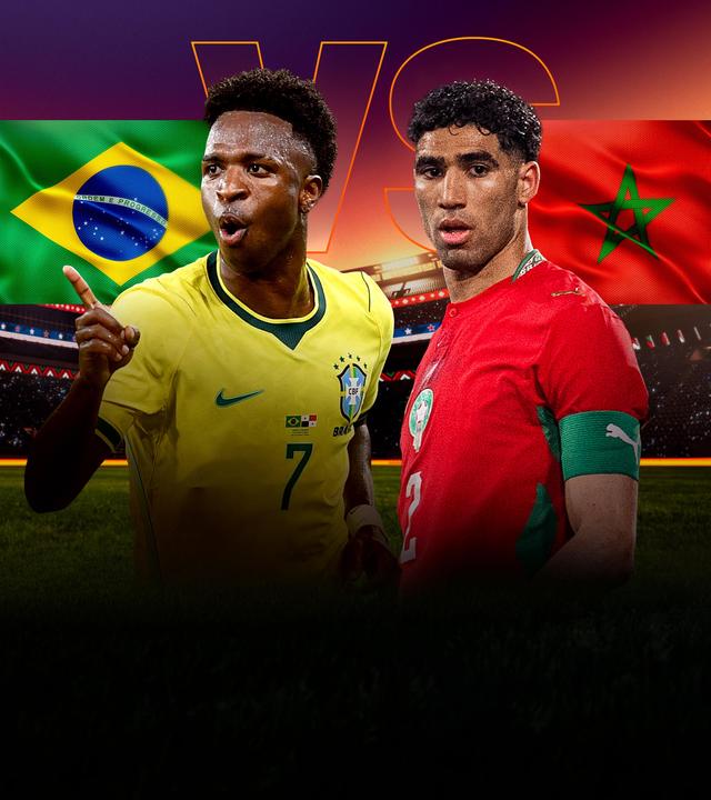 Vorrunde: Gruppe C Brasilien - Marokko