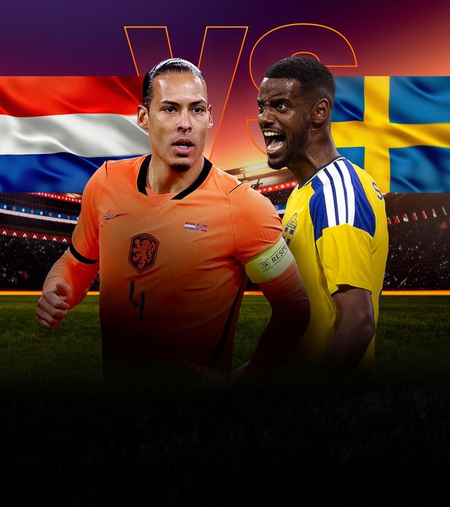Vorrunde: Gruppe F Niederlande - Schweden