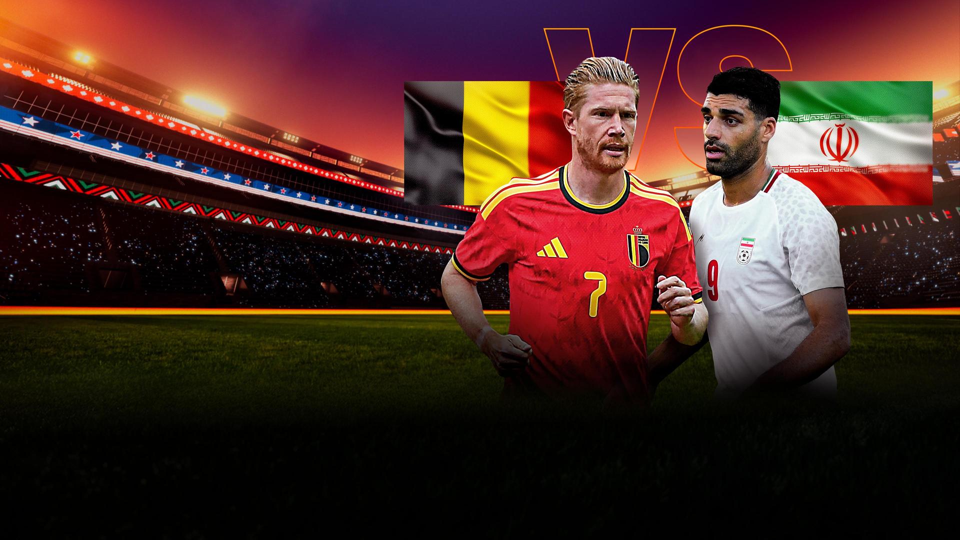 Vorrunde: Gruppe G Belgien - Iran
