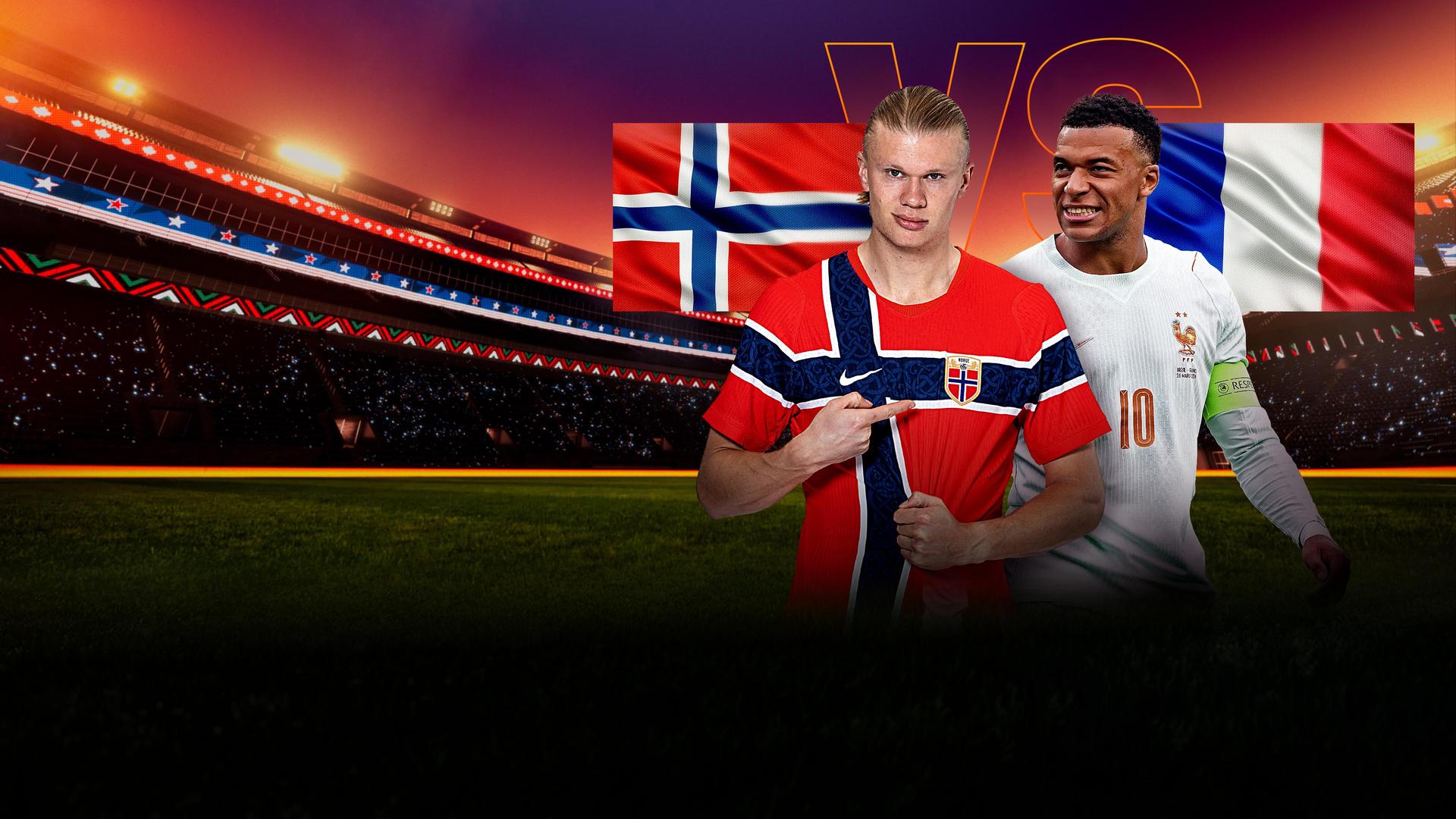 Vorrunde: Gruppe I Norwegen – Frankreich