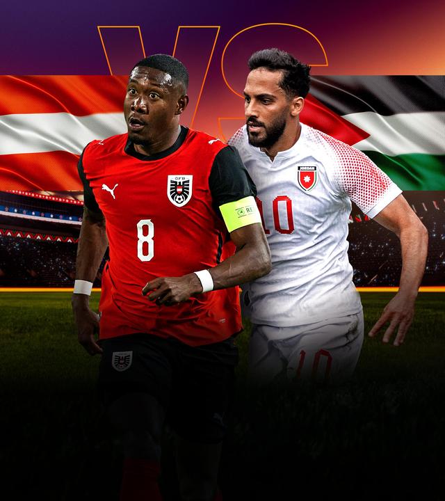 Vorrunde: Gruppe J Österreich - Jordanien